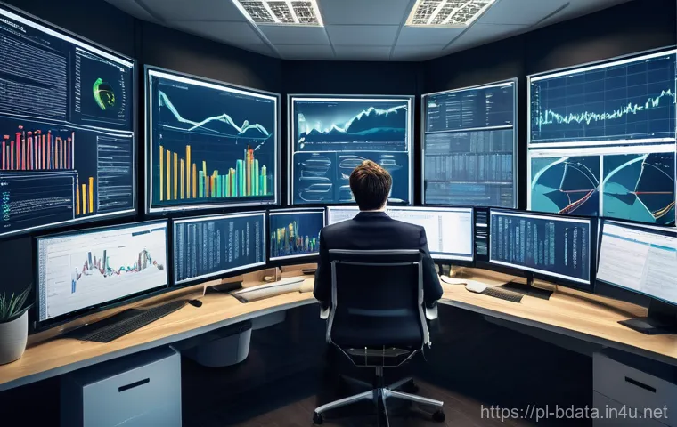 빅데이터 실무에서 데이터 클렌징 자동화 - **Prompt:** A modern Polish data analyst, initially overwhelmed and surrounded by a visually chaotic...