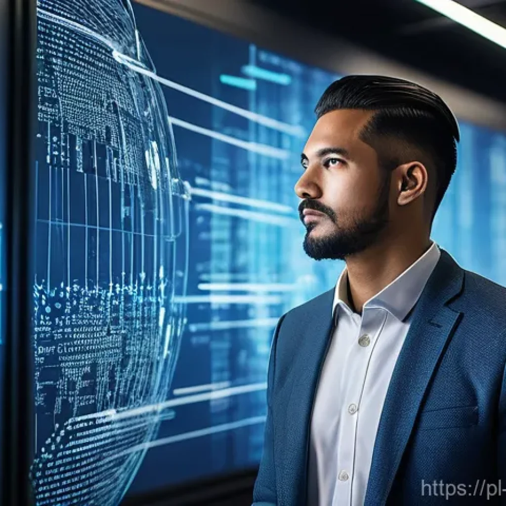 빅데이터 기술자 해외 취업 가이드 - The Visionary Big Data Engineer**
    "A highly detailed, wide-angle shot of a diverse Big Data Engi...