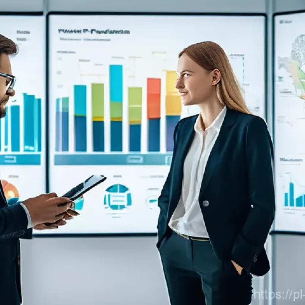 빅데이터 실무 경험담 - **A group of diverse Polish business professionals engaged in data analysis.**
    A vibrant, sunlit...