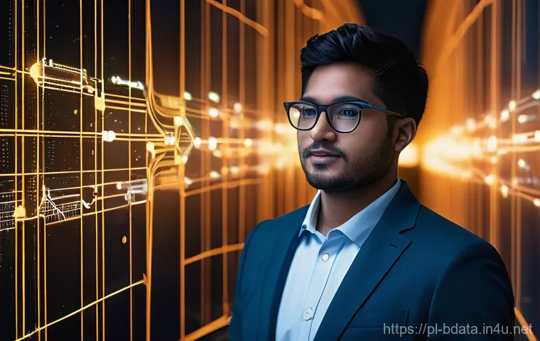 빅데이터 기술자와 데이터 품질 보장 사례 - **Prompt:** A conceptual, futuristic illustration depicting the stark contrast between "dirty data" ...