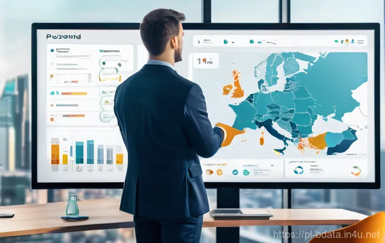 빅데이터 분석 툴 베스트 5 - **Prompt 1: Google Analytics 4 (GA4) - Digital GPS for User Journeys**
    "A vibrant, high-tech ill...