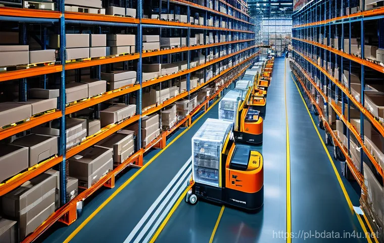 빅데이터를 활용한 비즈니스 성공 사례 - **A bustling, modern Polish supermarket interior at peak hours.** Diverse customers, all appearing 1...