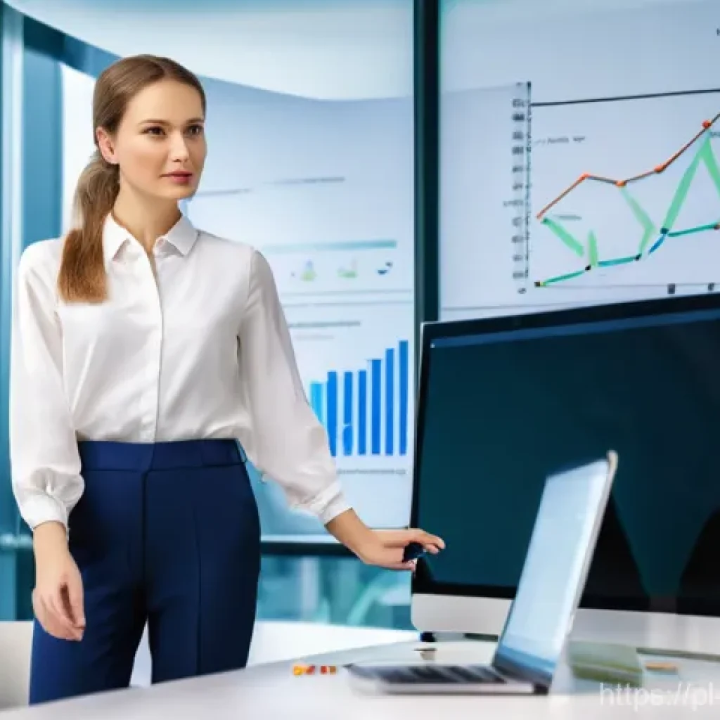 빅데이터 공부 중점 과목 가이드 - **Prompt:** A Polish female Data Scientist, in her late 20s, with a focused yet confident expression...