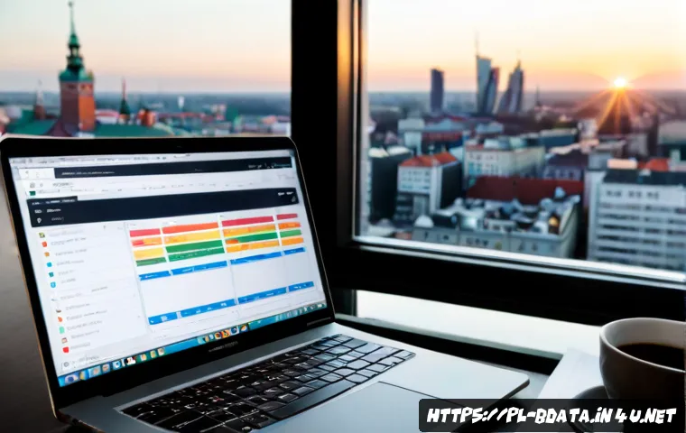 Home 17 빅데이터 기술자가 알아야 할 코딩 패턴 - Photorealistic modern data engineering workspace in Warsaw, Poland, an experienced programmer organi...